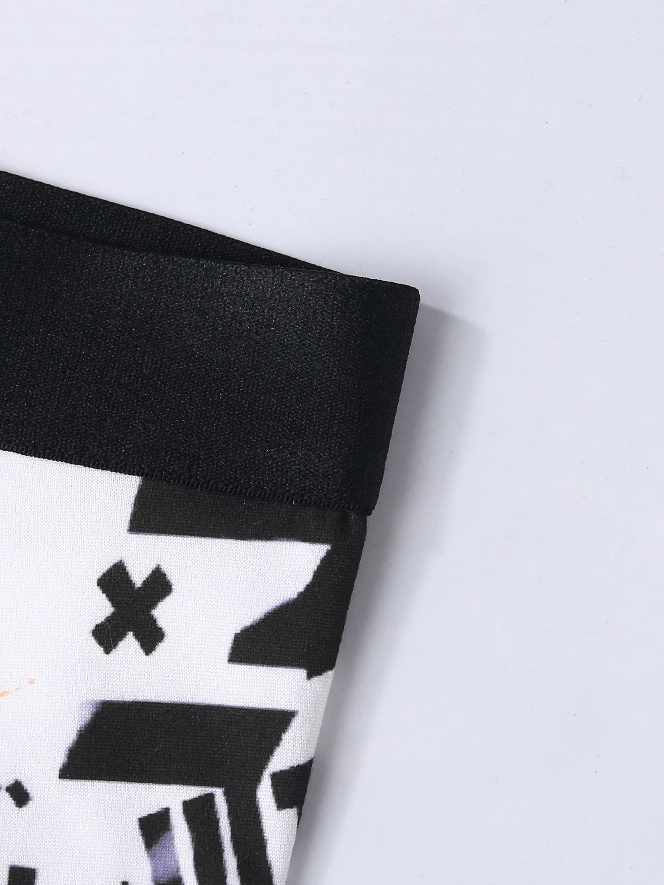10-Pack Cool Graffiti Men's Boxer Shorts High Elasticity Skin-Friendly Mid-Waist Briefs Casual Youth Men's Underwear Random Styl