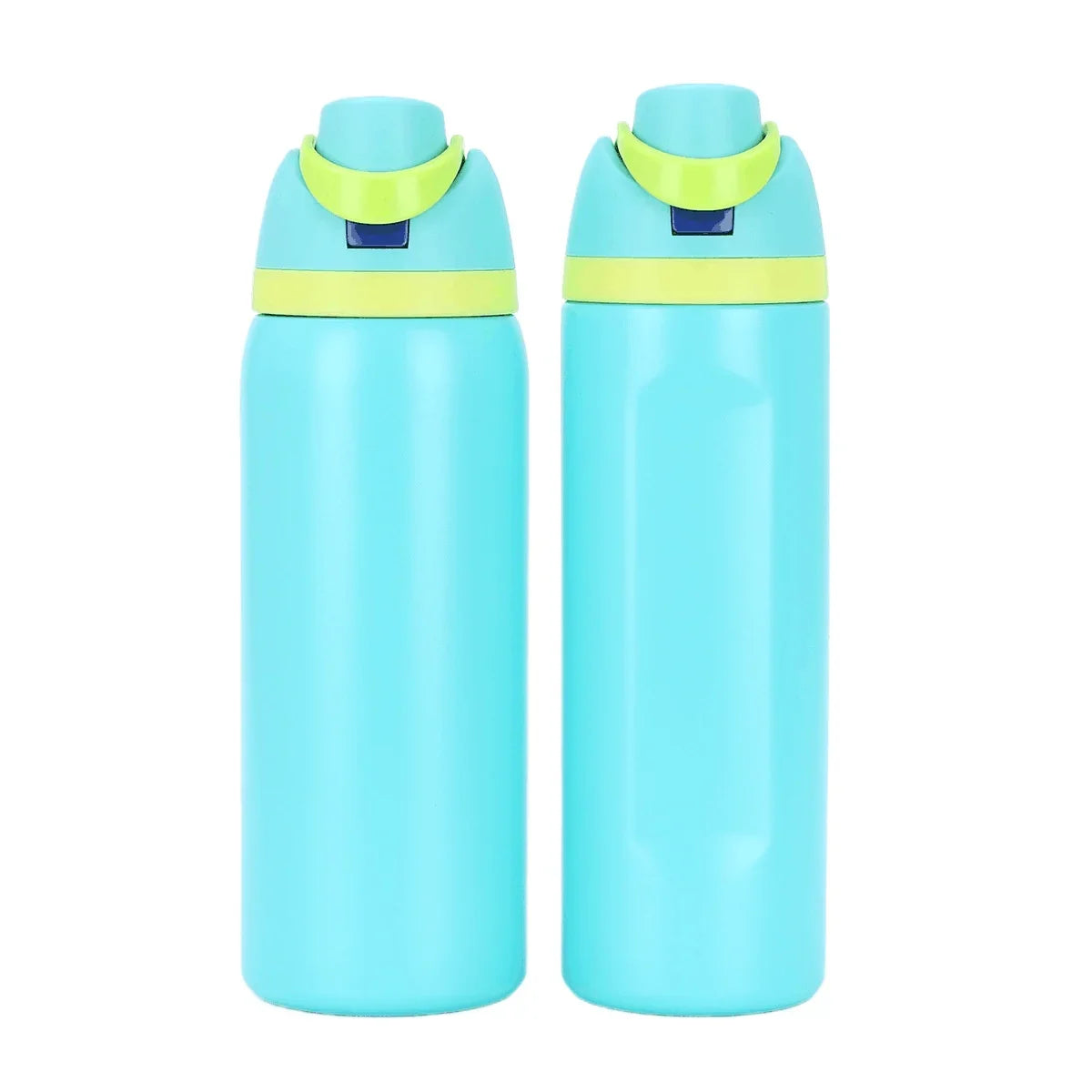 24/32oz Straw Double-Layer Insulated Cup 304 Stainless Steel Sports Water Bottle Travel Vacuum Flask for Outdoor Camping Sports
