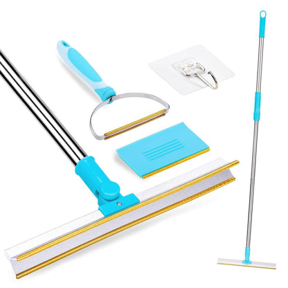 Hair Remover Set 3 Pieces Dog Hair Broom with Telescopic Handle